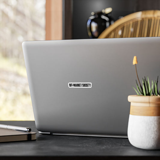 Off-Market Society Vinyl Decal Sticker + Custom Item #1